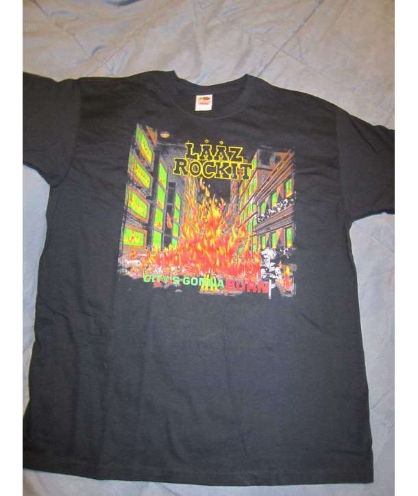 Camiseta LAAZ ROCKIT - City's Gonna Burn