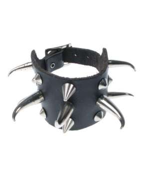 Muñequera cono 3 FILAS y pincho curvo