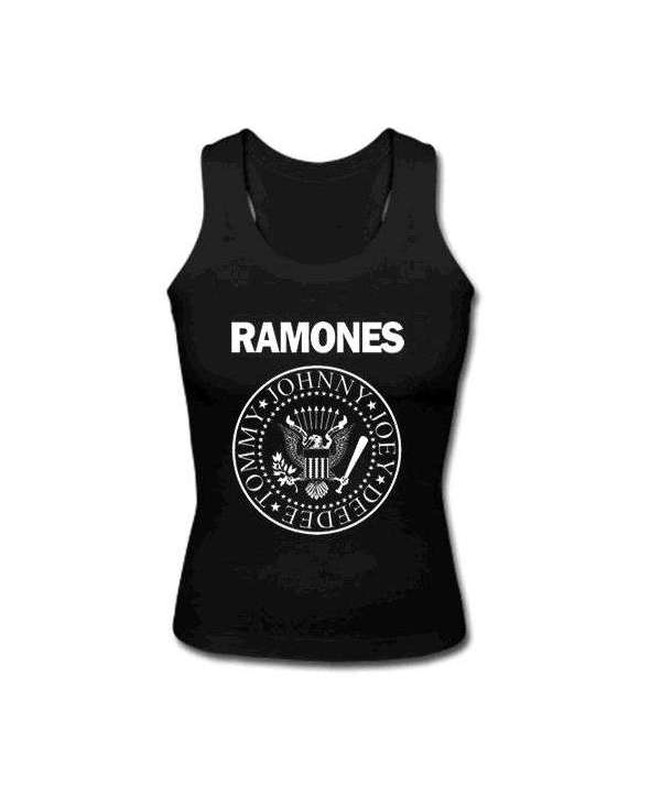 Camiseta RAMONES - Logo Tirantes Chica