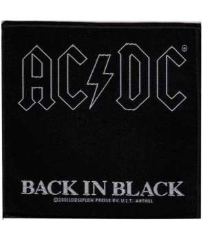Parche ACDC - Back In Black