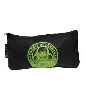 Estuche Zombie Outbreak Logo Verde