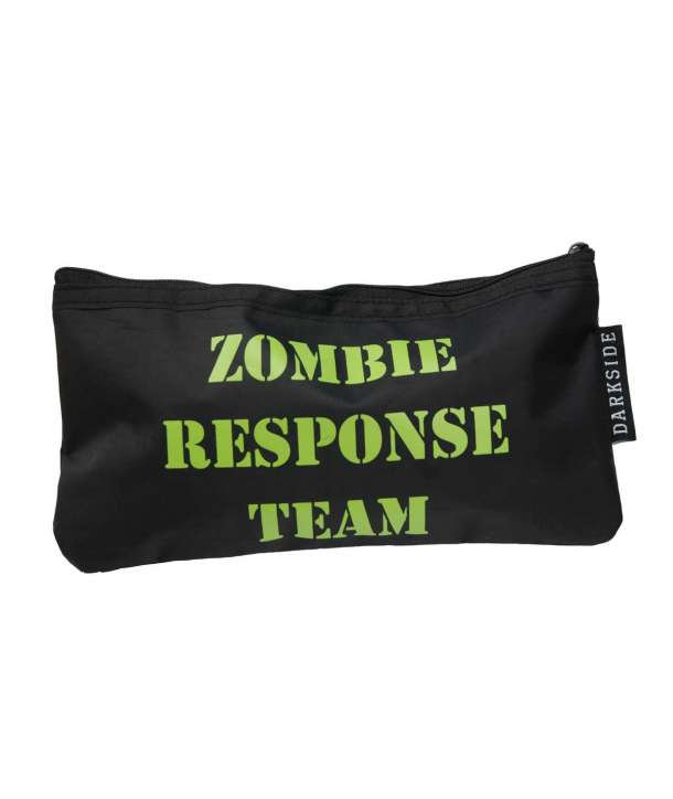Estuche Zombie Outbreak Logo Verde
