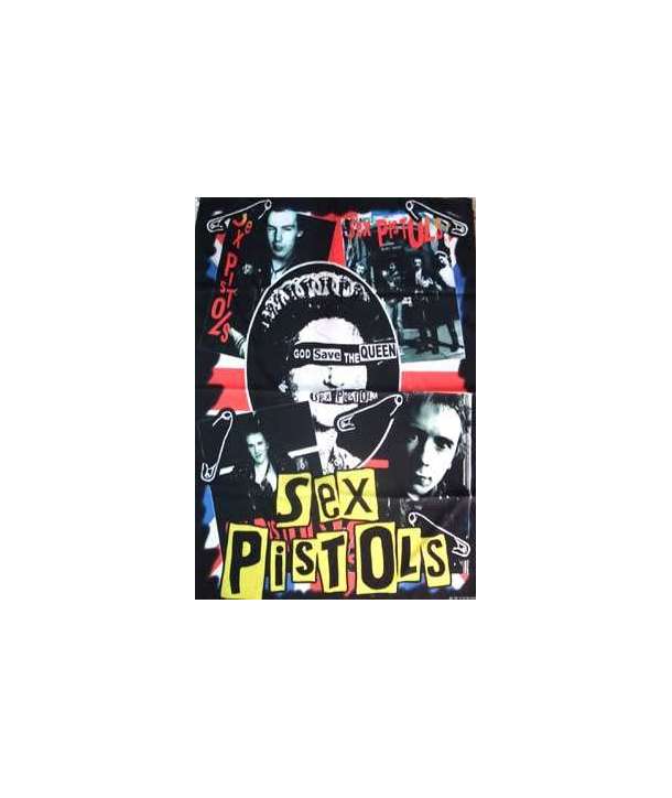 Bandera SEX PISTOLS - Collage