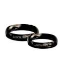 Anillos Love Till Death Acero (par)