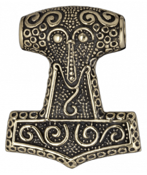 Colgante Martillo de Thor Grande Bronce