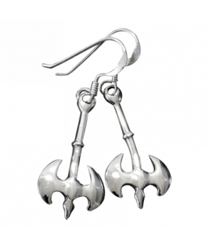 Pendientes Hachas Plata