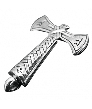 Colgante Hacha Plata