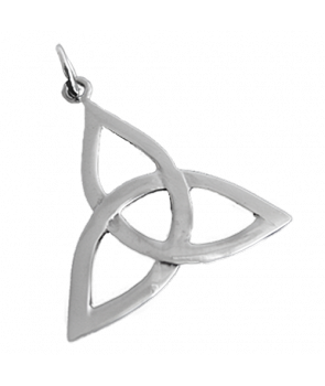 Colgante Triangulo Celta Plata