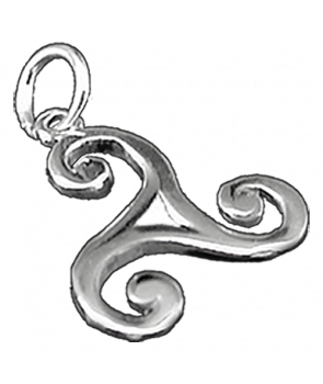 Colgante Trisquel Pequeño Plata