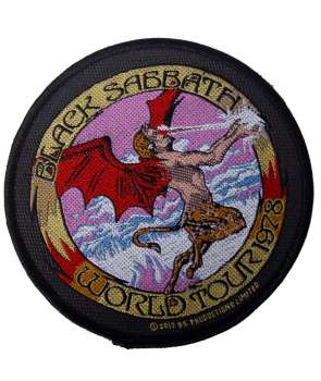 Parche BLACK SABBATH  - World Tour 1978