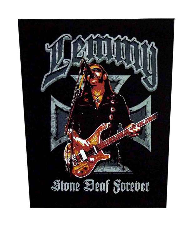 Parche para espalda LEMMY - Motorhead Stone Deaf Forever