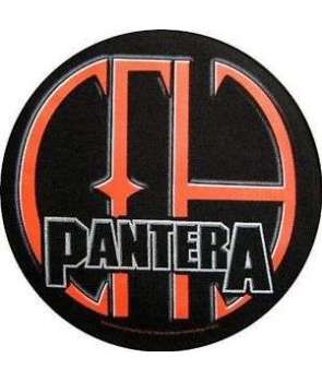 Parche para espalda PANTERA - Logo Redondo