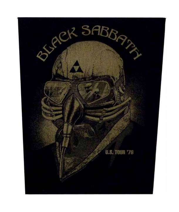 Parche para espalda BLACK SABBATH - Tour 78
