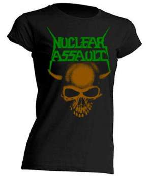 Camiseta para chica NUCLEAR ASSAULT - Logo Skull 