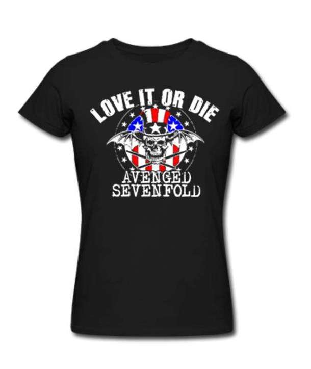 Camiseta para chica AVENGED SEVENFOLD - Love It Or Die