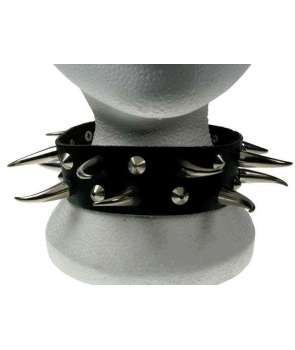 Collar Cono plano y cono doblado 2 filas