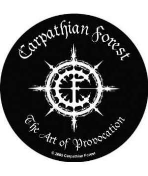 Pegatina CARPATHIAN FOREST - The Art Of Provocation
