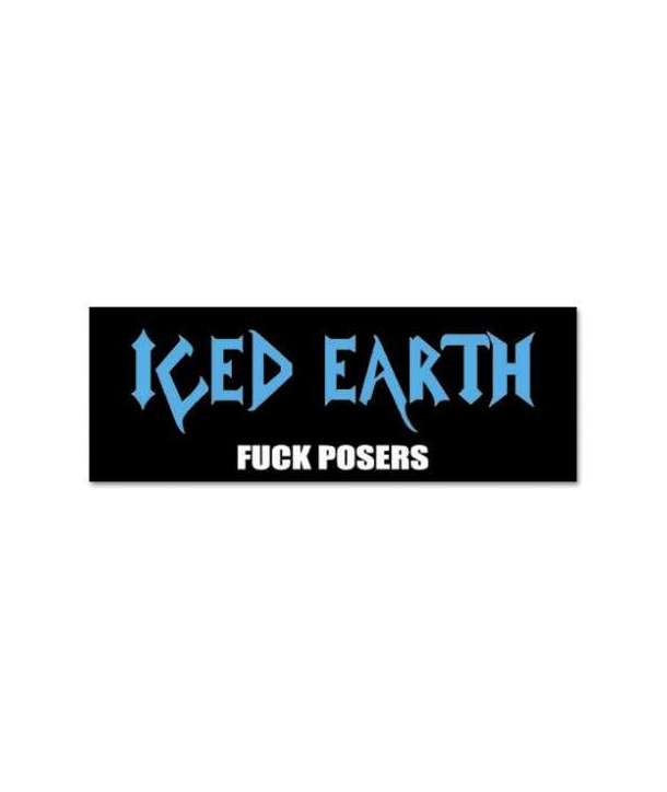 Pegatina ICED EARTH - Posers