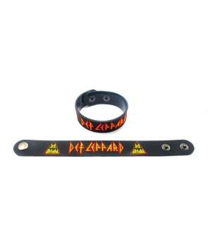 Pulsera de goma DEF LEPPARD - Logol