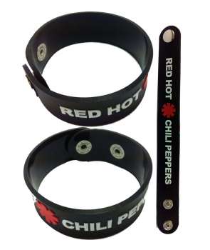 Pulsera de goma RED HOT CHILI PEPPERS   - Logo