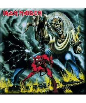 Imán para nevera IRON MAIDEN - Number Of The Beast