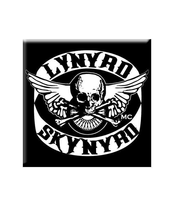 Imán para nevera LYNYRD SKYNYRD . Skull Logo