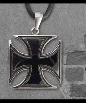 Colgante Cruz de Malta Acero  