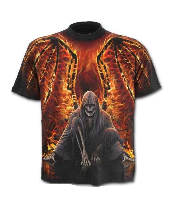 Camiseta SPIRAL FLAMING DEATH