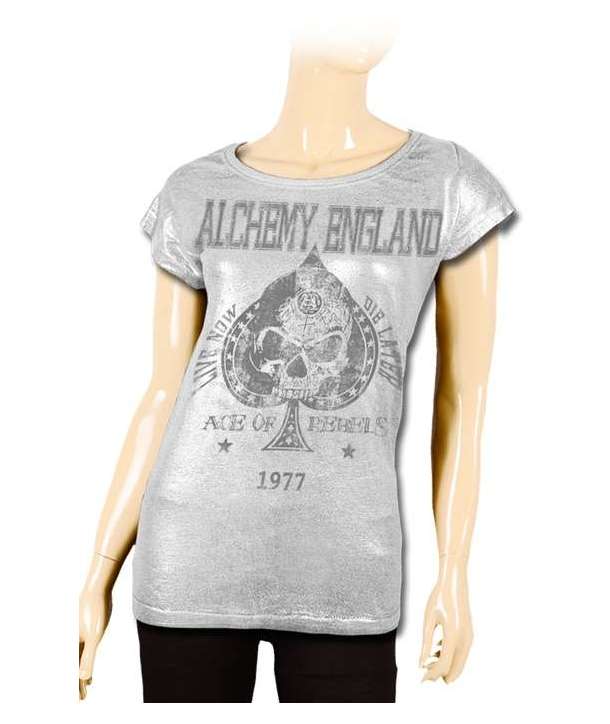 Camiseta para chica ACE OF REBELS - Alchemy Apparel
