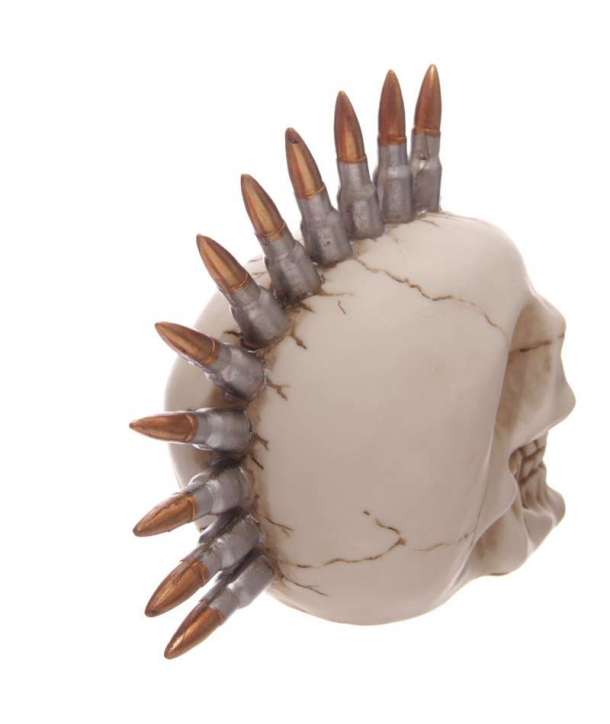 Figura Calavera Cresta Bala