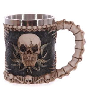 Jarra Calavera Tribal