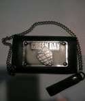 Cartera Cuero GREEN DAY - Logo con cadena