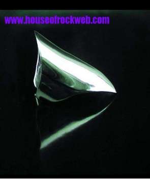 Anillo Uña Liso Plata