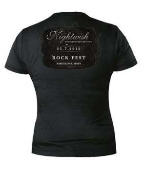 Camiseta para chica NIGHTWISH - Rock Fest Barcelona 2
