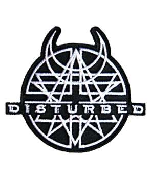 Parche DISTURBED - Logo Bordado