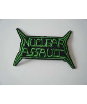 Parche NUCLEAR ASSAULT - Logo Bordado