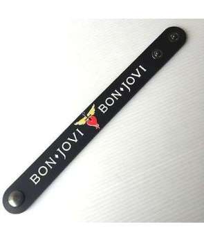 Pulsera de goma BON JOVI - Logo