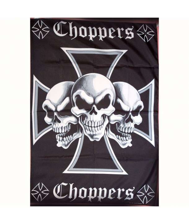 Bandera CHOPPERS - Calaveras