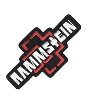 Parche RAMMSTEIN - Logo Rojo Bordado