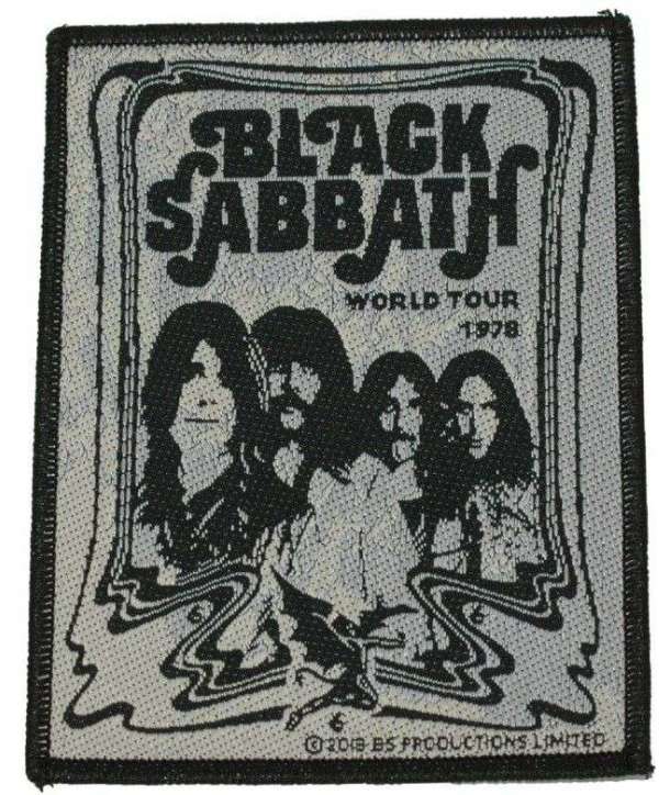 Parche BLACK SABBATH  - World Tour 1978