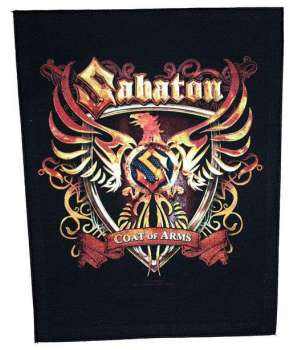 Parche para espalda SABATON - Coat Of Arms