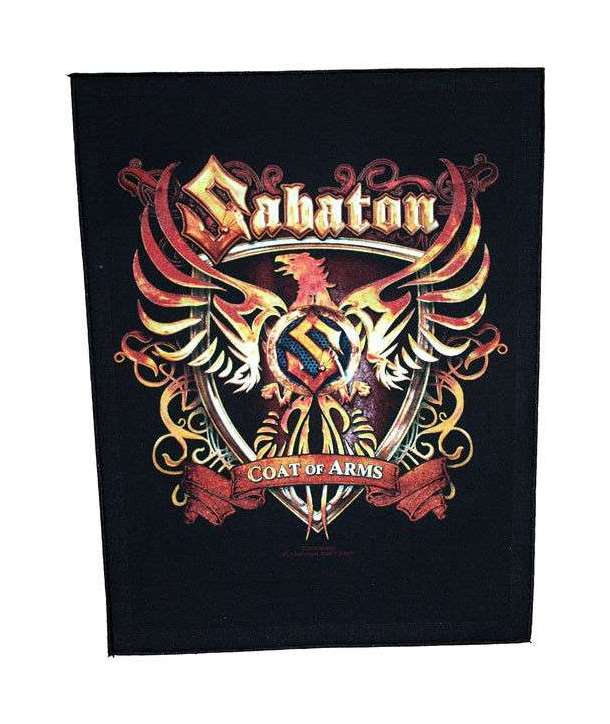Parche para espalda SABATON - Coat Of Arms