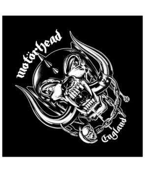 Bandana Bandana Negro-Blanco Mot/örhead England