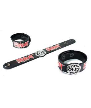 Pulsera de goma SLIPKNOT - Logo Redondo
