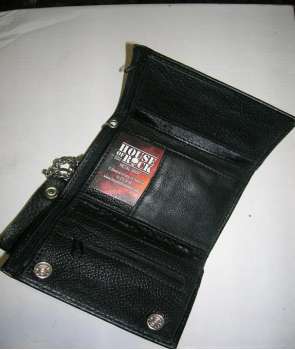 Cartera Cuero ROLLING STONES - Logo con cadena 2