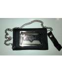 Cartera Cuero MANOWAR - Logo con cadena