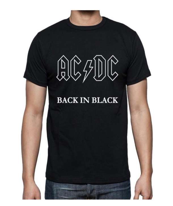 Camiseta ACDC - Back In Black 