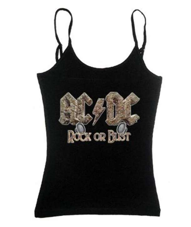 Camiseta ACDC - Rock or Bust  Tirantes Chica