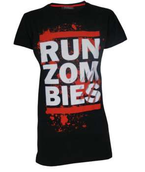 Camiseta para chica RUN ZOMBIES