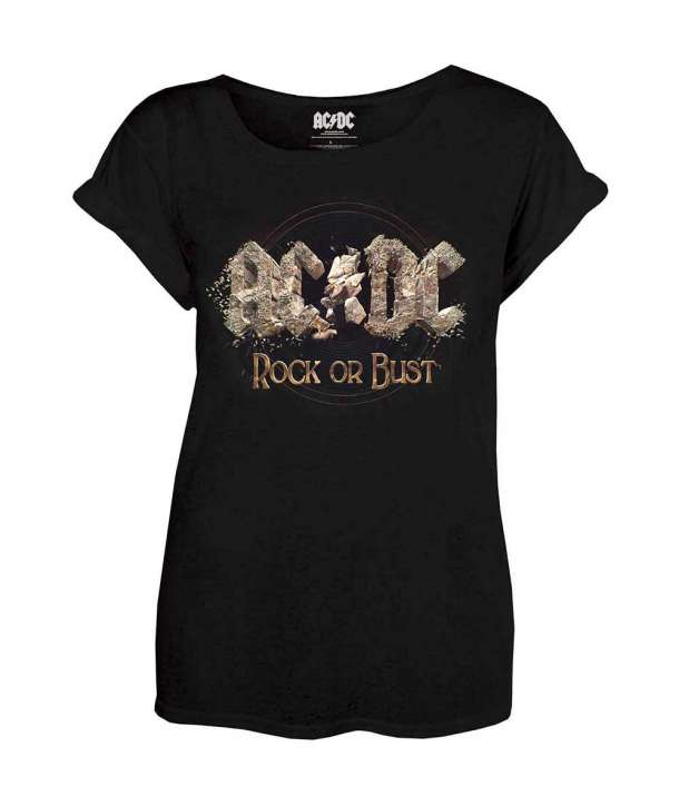 Camiseta para chica ACDC - Rock Or Bust